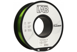 Professional Lab FG-P198-E1, 3D филамент, PETG, Transparent Green, 1kg, 1,75mm