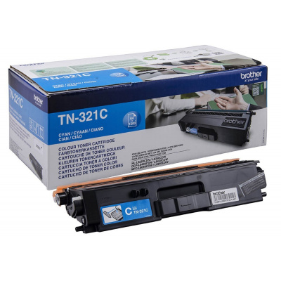 Brother TN-321C лазурен (cyan) оригинален тонер