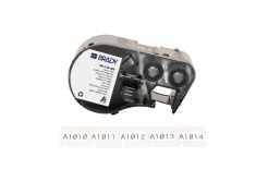 Brady M4-130-499 / 170802, 20.96 mm, Nylon, черно копиране / бял фон