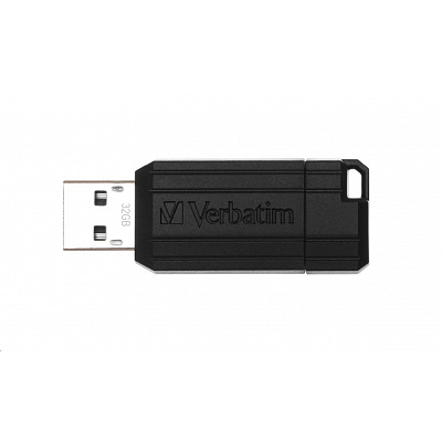 VERBATIM Flash Disk 32GB Store 'n' Go PinStripe, черен