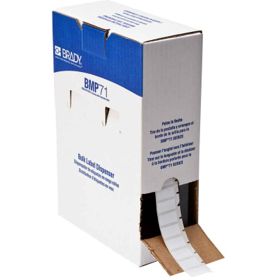 Brady BM-17-423 / 173445, Bulk Полиестерни етикети, 25.40 mm x 12.70 mm