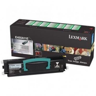 Lexmark E450A11E черен (black) оригинален тонер