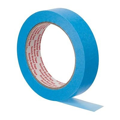 3M Scotch маскираща лента от оризова хартия washi 2899, синя, дължина 50 m 48 mm x 50 m