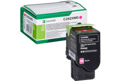 Lexmark C242XM0 магента (magenta) оригинален тонер