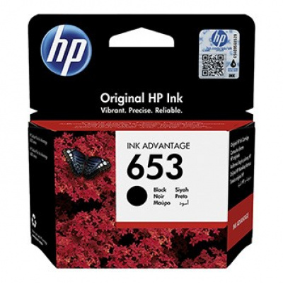 HP 653 3YM75AE черен (black) оригинална касета