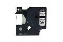 Съвместима лента с Dymo 18057, S0718330, 19mm x 1, 5m черен печат / бял фон