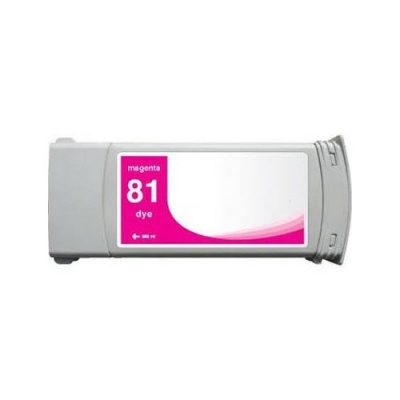 Съвместими касети с HP 81 C4932A цикламен (magenta) 