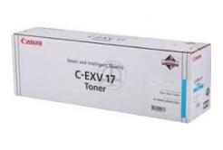 Canon C-EXV17 0261B002 лазурен (cyan) оригинален тонер