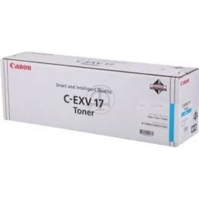 Canon C-EXV17 0261B002 лазурен (cyan) оригинален тонер