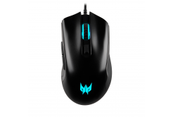 Acer Predator Cestus 333/Геймърска/Оптична/За дясна ръка/16 000 DPI/Жична USB-A/Черна