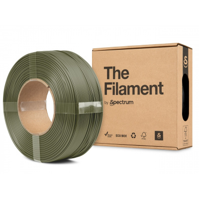 "The Filament" by Spectrum TF-24159, ReFill, PLA Matte, 1,75mm, 1000g, Зелен (Camo green)