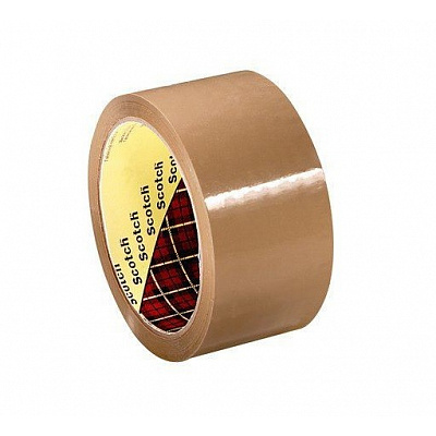 3M 371 Опаковъчна лента, кафява 50 mm x 66 m