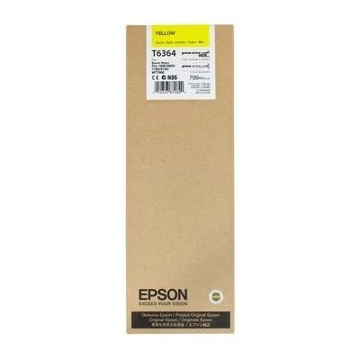 Epson T636400 жълт (yellow) оригинална касета