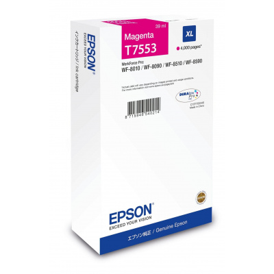 Epson T7553 XL C13T75534N магента (magenta) оригинална касета