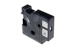 Съвместима лента с Dymo 18051, S0718260 6mm x 1, 5m черен печат / бял фон