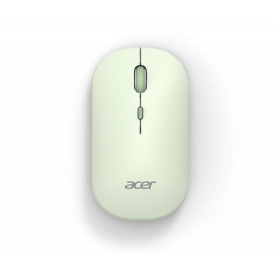Acer AMR130/Ергономична/Оптична/1 600 DPI/USB+BT/Зелена