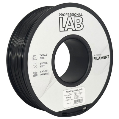Professional Lab FG-P1-E1, 3D филамент, ABS+, 1,75mm, 1000g, Черен (Black)