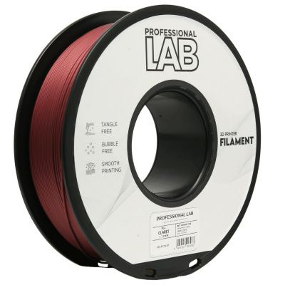Professional Lab FG-P174-E1, 3D филамент, PLA, 1,75mm, 1000g, Червен (Claret)