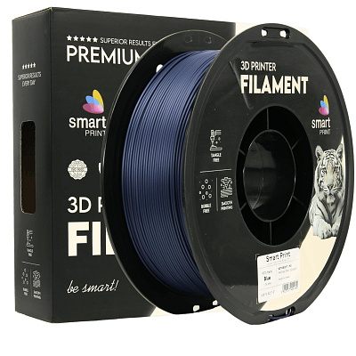 Smart Print FG-S217-E1, 3D филамент, PETG Matte, 1,75mm, 1000g, Син (Blue)