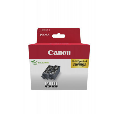 Canon PGI-35BK 1509B029 черен (black) оригинален комплект касети, 2 бр