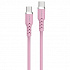 Powerton ENERGY PASTEL EDITION USB-C кабел, 100W, 1 м, силиконов, розов