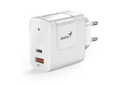 Genius Мрежов адаптер 65W, 2 порта, USB-C, USB-A, PD-65AC