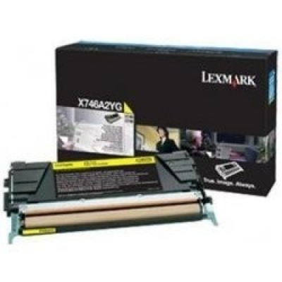 Lexmark X746A2YG жълт (yellow) оригинален тонер
