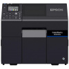 Epson ColorWorks D6000 (Ae) C31CL90102 цвят принтер за етикети, багрилно мастило, режещ апарат, дисплей, USB, Ethernet, черен