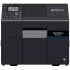 Epson ColorWorks D6000 (Ae) C31CL90102 цвят принтер за етикети, багрилно мастило, режещ апарат, дисплей, USB, Ethernet, черен