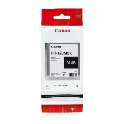 Canon PFI120MBK 2884C001 матово черен (matte black) оригинална касета