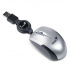 Genius Мишка Micro Traveler V2, 1200DPI, оптична, 3 бутона, жична USB, сребриста, Micro