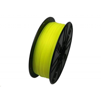 Gembird 3DP-PLA1.75-01-FY, 3D филамент, PLA, 1,75mm, 1000g, Флуоресцентен жълт (Yellow)