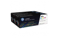 HP 305A CF370AM CMY комплект оригинални тонери