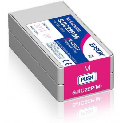 Epson SJIC22P(M) C33S020603 pro ColorWorкомпютри магента (magenta) оригинална касета