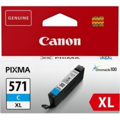 Canon CLI-571CXL 0332C001 циан (cyan) оригинална касета