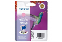 Epson T0806 C13T08064011 светло магента (light magenta) оригинална касета
