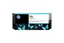 HP 745 F9K02A жълт (yellow) оригинална касета