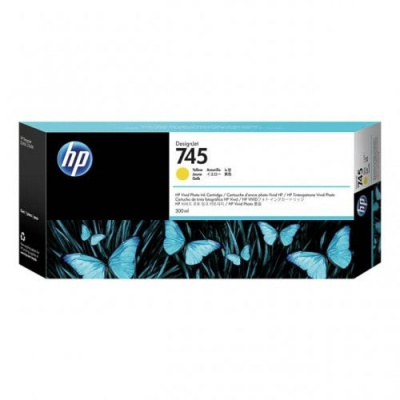 HP 745 F9K02A жълт (yellow) оригинална касета