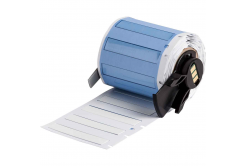 Brady M6-187-175-342-WT / 173622, PermaSleeve маркерни ръкави за кабели, 44.83 mm x 8.50 mm