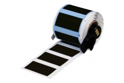 Brady M6-500-175-342-BK / 173664, PermaSleeve маркерни ръкави за кабели, 44.83 mm x 21.61 mm