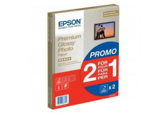 Epson Premium Glossy Photo Paper C13S042169, 255 г/м2, A4, 30 бр., лъскав, мастиленоструен, бял, фотографска хартия