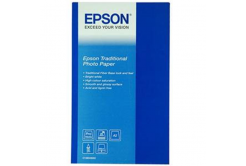 Epson Traditional Photo Paper S045052 C13S045052, 330 г/м2, A2, 25 бр., сатен, бял, фотографска хартия
