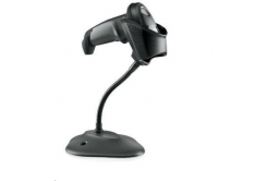 Zebra barcode reader DS4608 SR 2D black + USB cable DS4608-SR7U2100SGW, stand