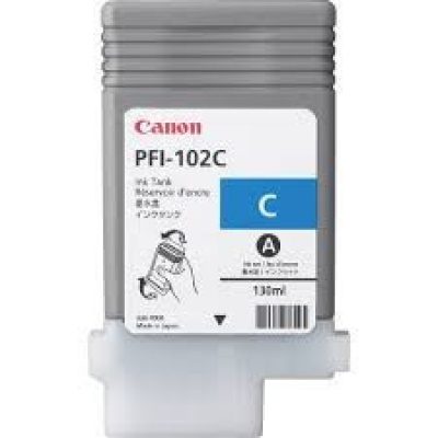 Canon PFI-102C, 0896B001 циан (cyan) оригинална касета