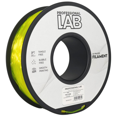 Professional Lab FG-P125-E1, 3D филамент, TPU, Yellow, 1kg, 1,75mm