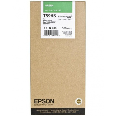 Epson T596B00 зелен (green) оригинална касета