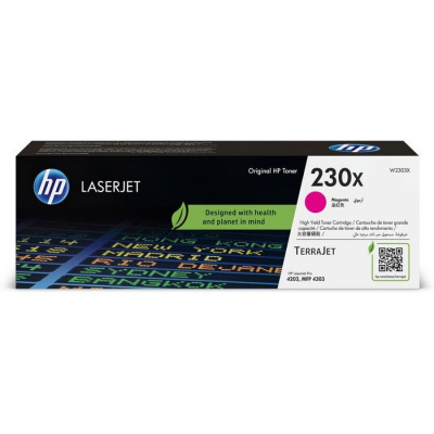 HP 230X W2303X магента (magenta) оригинален тонер