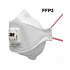 3M 9332+ Aura™ Filtrační polomaska s výdechovým ventilkem (FFP3)