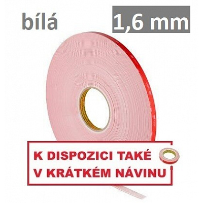 3M VHB™ LSE-160WF Двустранна силно залепваща лента за LSE пластмаси, деб. 1,6 mm 25 mm x 3 m