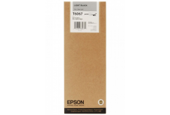 Epson T606700 светло черен (light black) оригинална касета